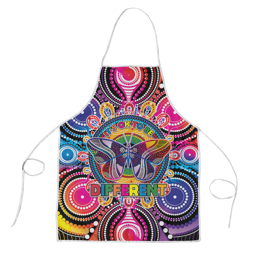 Australia Indigenous Autism Support Apron Its Okay To Be Different