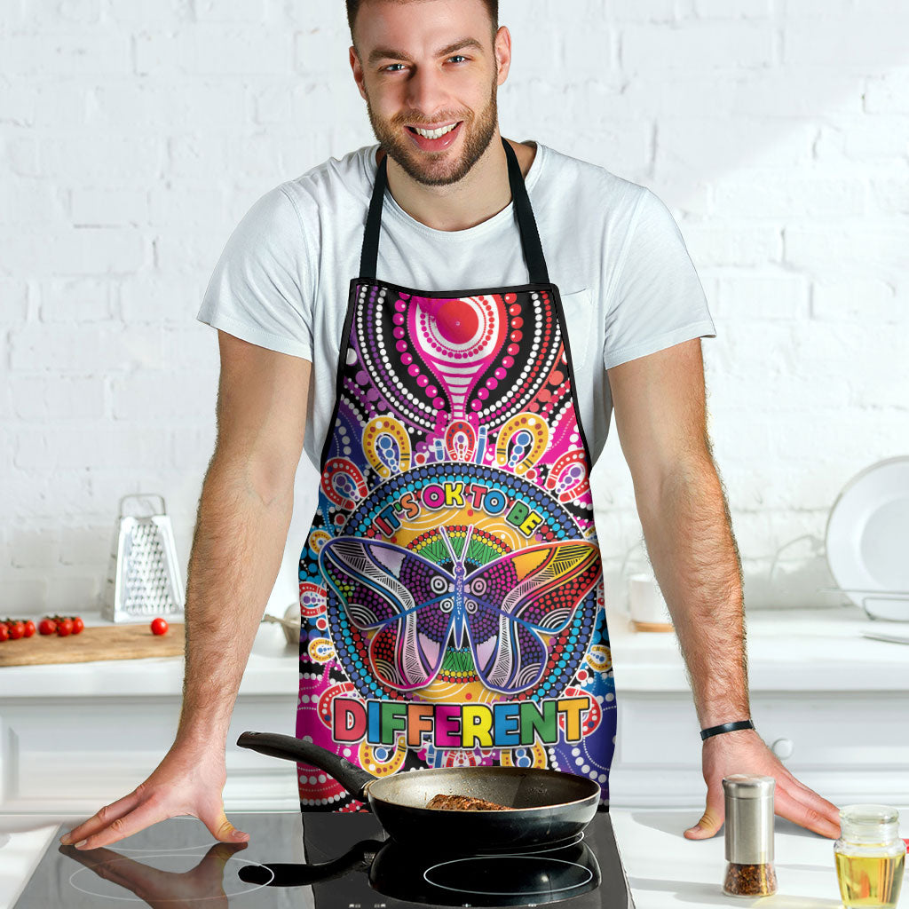 Australia Indigenous Autism Support Apron Its Okay To Be Different