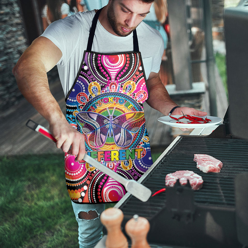 Australia Indigenous Autism Support Apron Its Okay To Be Different