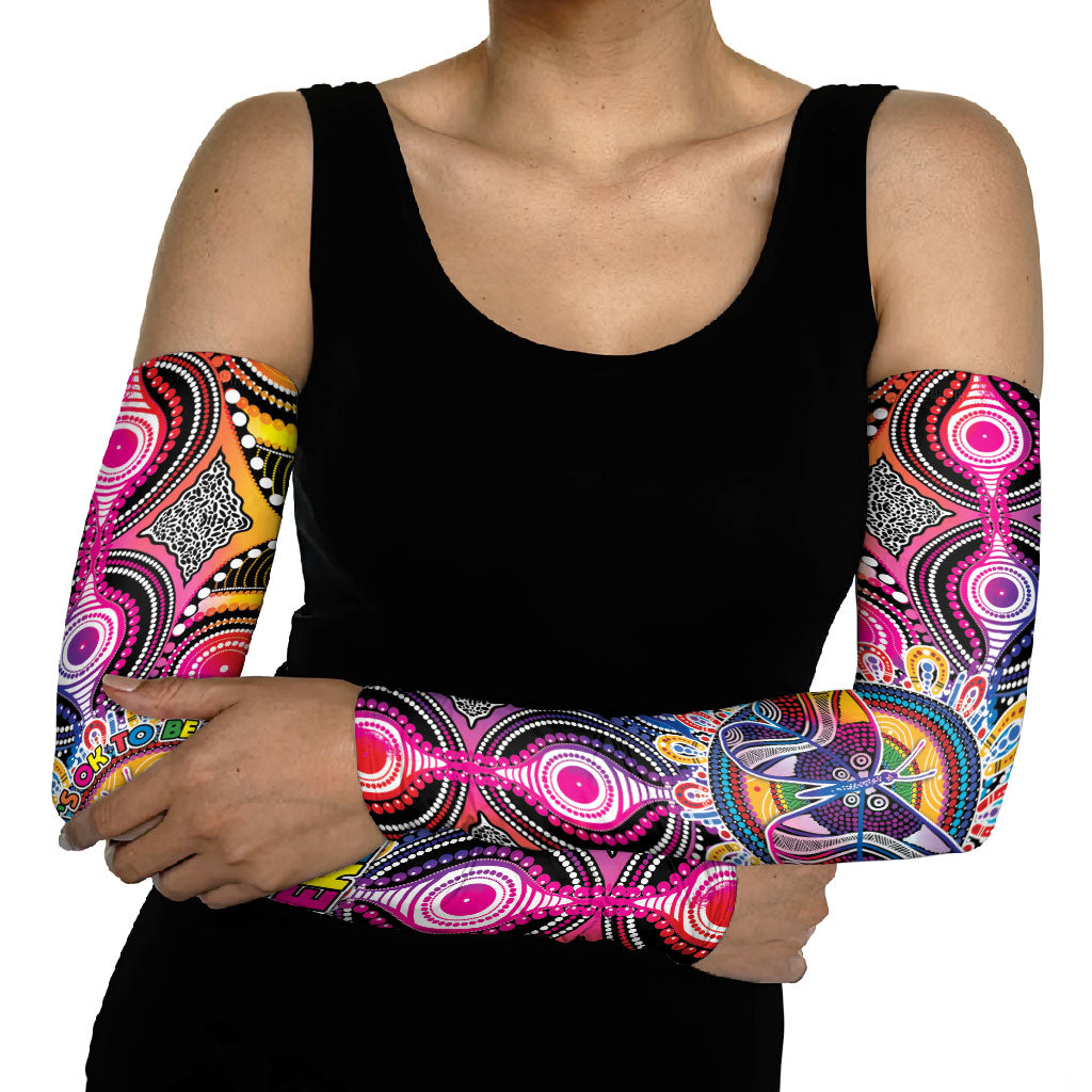 Australia Indigenous Autism Support Arm Sleeves Its Okay To Be Different