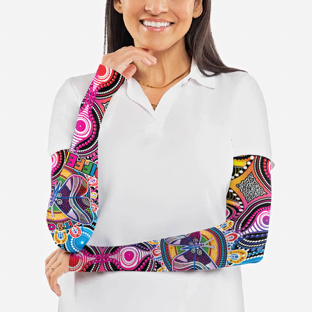 Australia Indigenous Autism Support Arm Sleeves Its Okay To Be Different