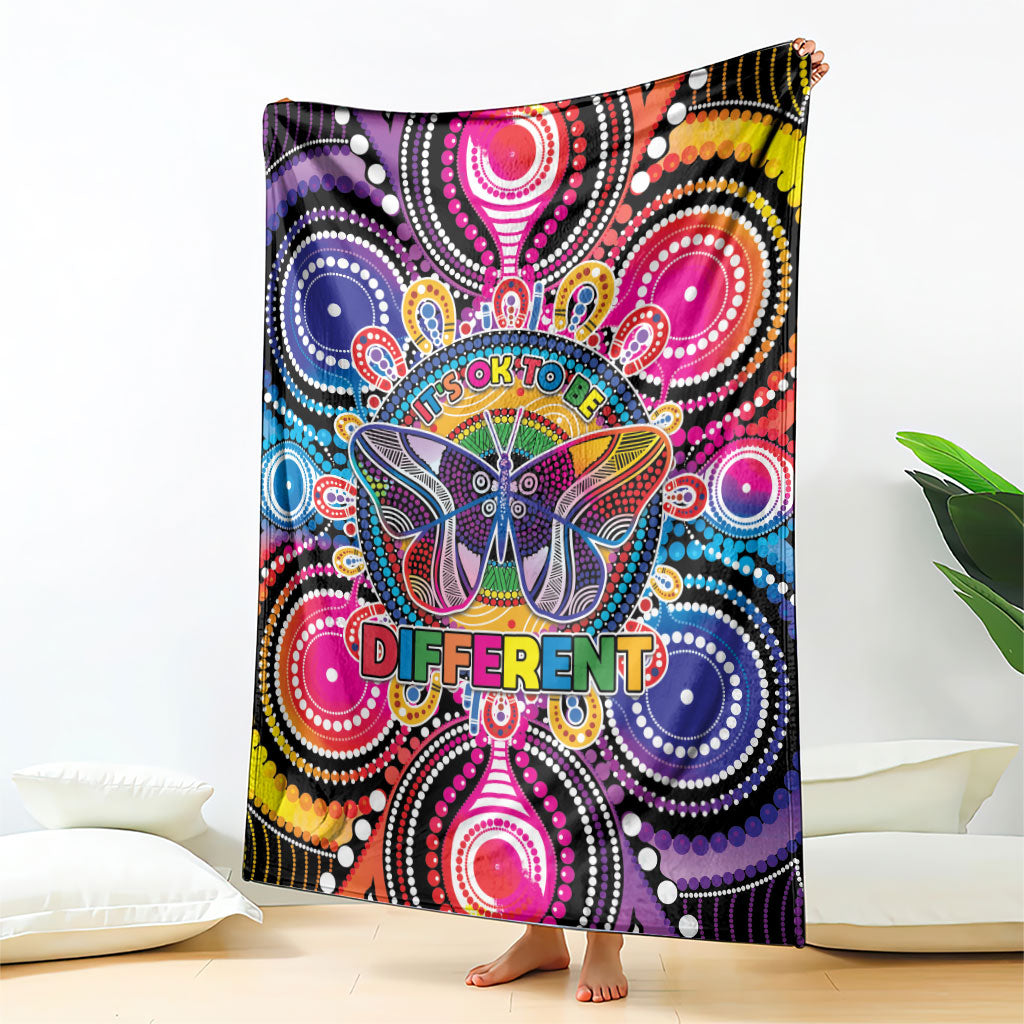 Australia Indigenous Autism Support Blanket Its Okay To Be Different