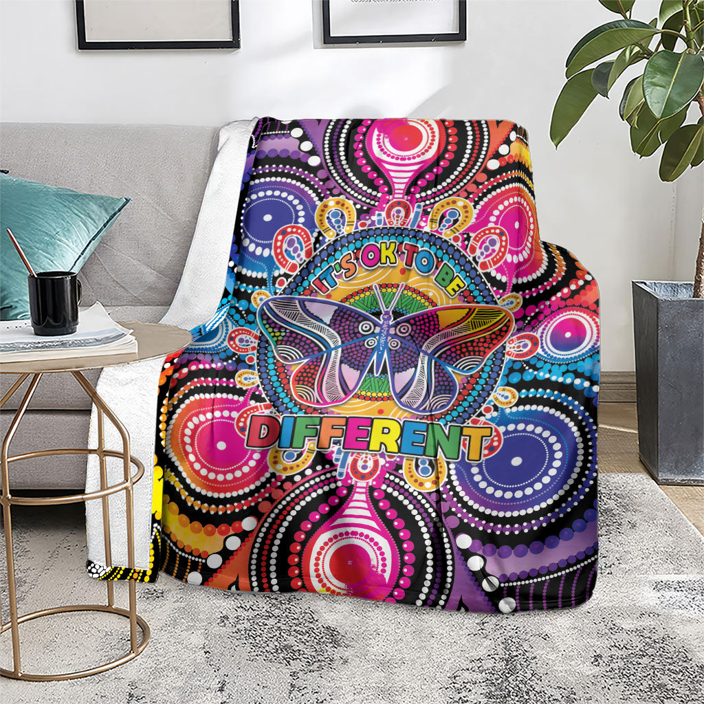 Australia Indigenous Autism Support Blanket Its Okay To Be Different