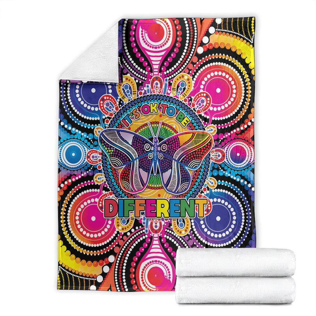 Australia Indigenous Autism Support Blanket Its Okay To Be Different