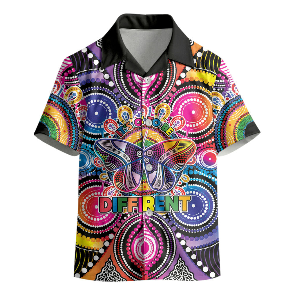 Australia Indigenous Autism Support Kid Hawaiian Shirt Its Okay To Be Different