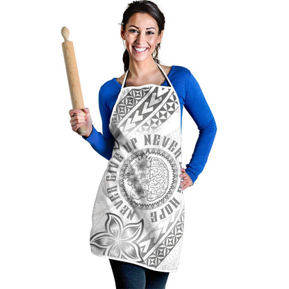 Brain Cancer Warrior Apron Never Give Up