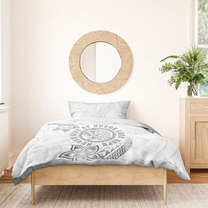 Brain Cancer Warrior Bedding Set Never Give Up