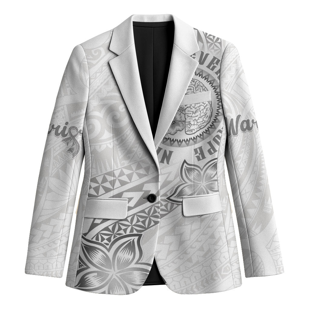 Brain Cancer Warrior Blazer Never Give Up