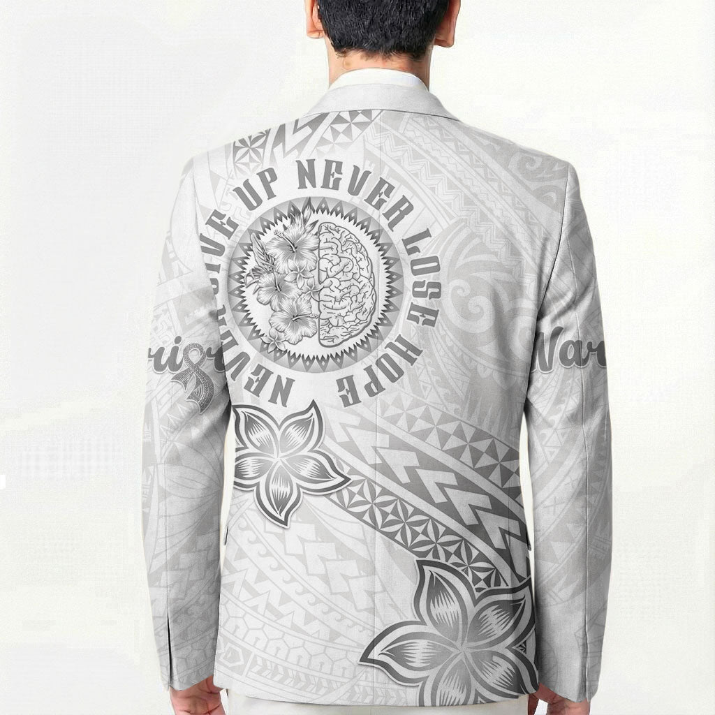 Brain Cancer Warrior Blazer Never Give Up
