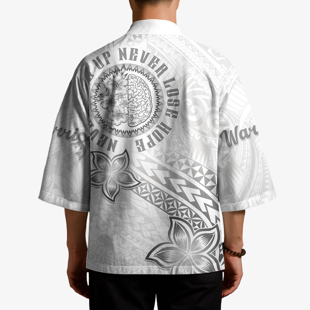 Brain Cancer Warrior Kimono Never Give Up
