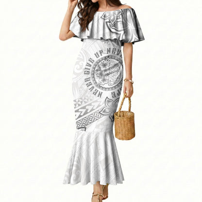 Brain Cancer Warrior Mermaid Dress Never Give Up