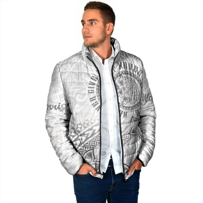 Brain Cancer Warrior Padded Jacket Never Give Up