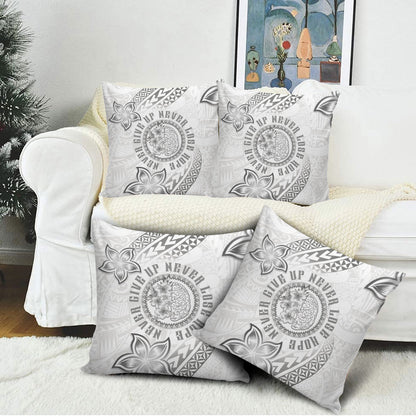 Brain Cancer Warrior Pillow Cover Never Give Up