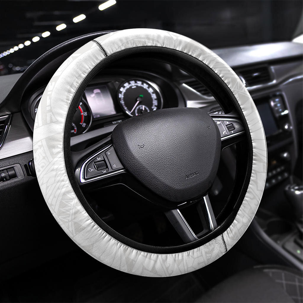 Brain Cancer Warrior Steering Wheel Cover Never Give Up