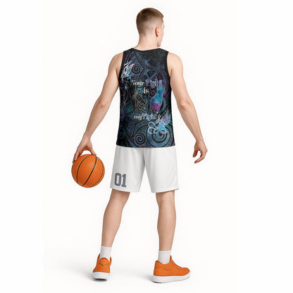 Suicide Prevention Basketball Jersey You Are Not Alone