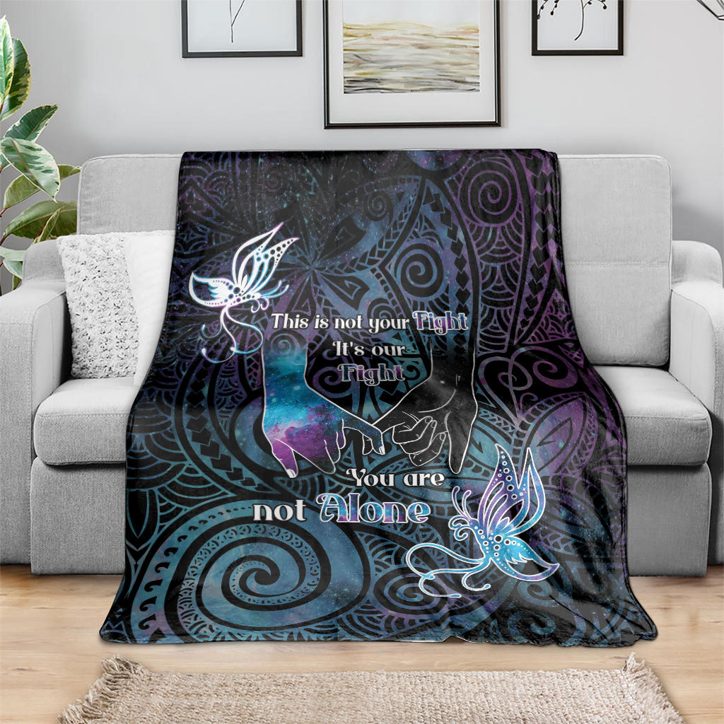 Suicide Prevention Blanket You Are Not Alone