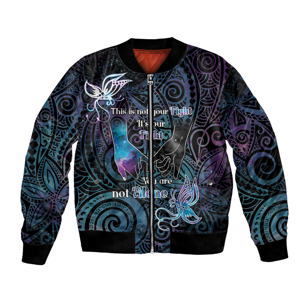 Suicide Prevention Bomber Jacket You Are Not Alone