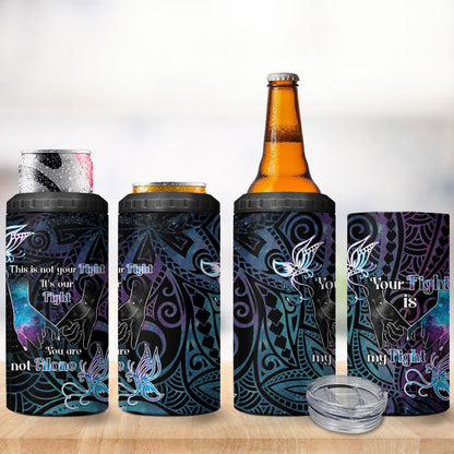 Suicide Prevention 4 in 1 Can Cooler Tumbler You Are Not Alone