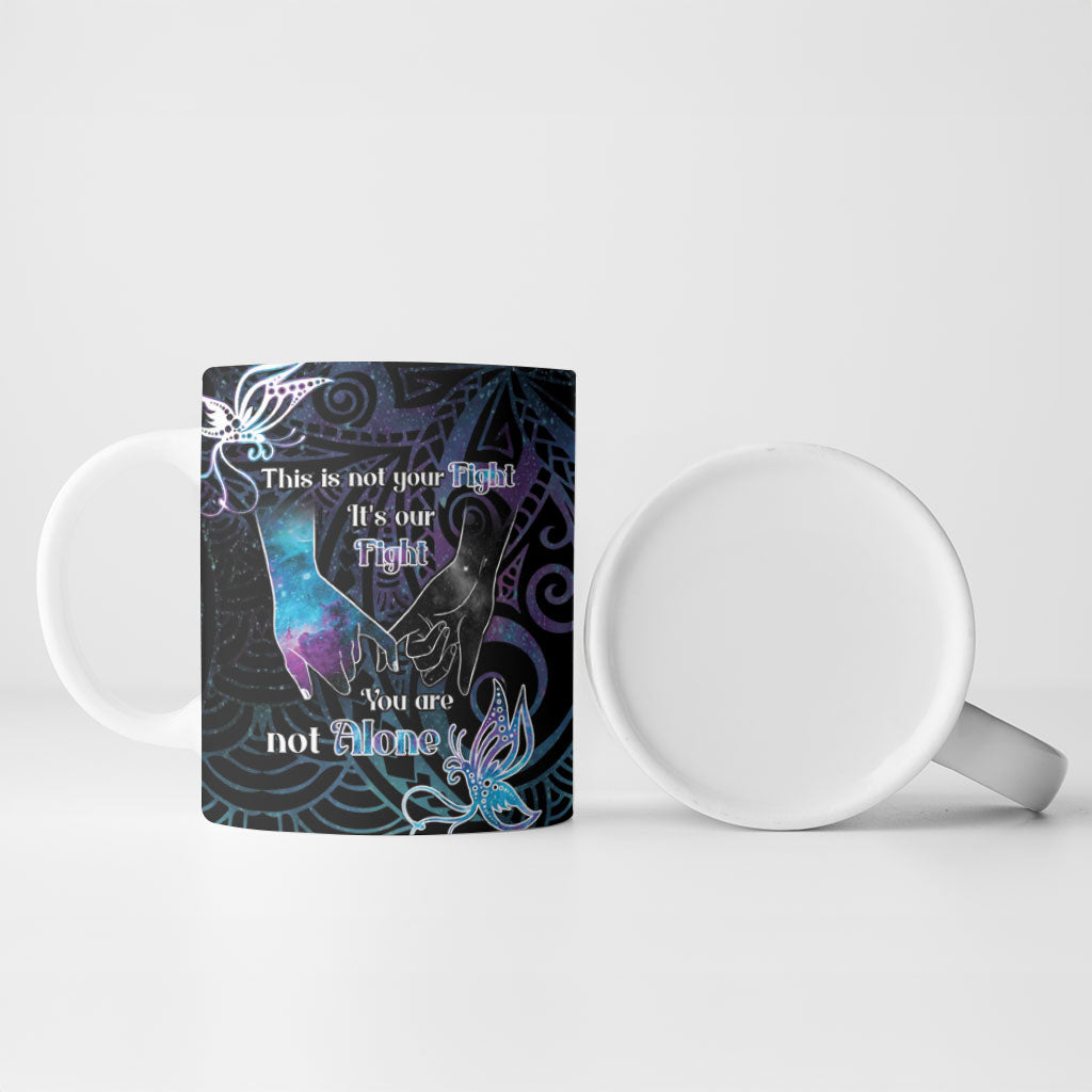 Suicide Prevention Ceramic Mug You Are Not Alone