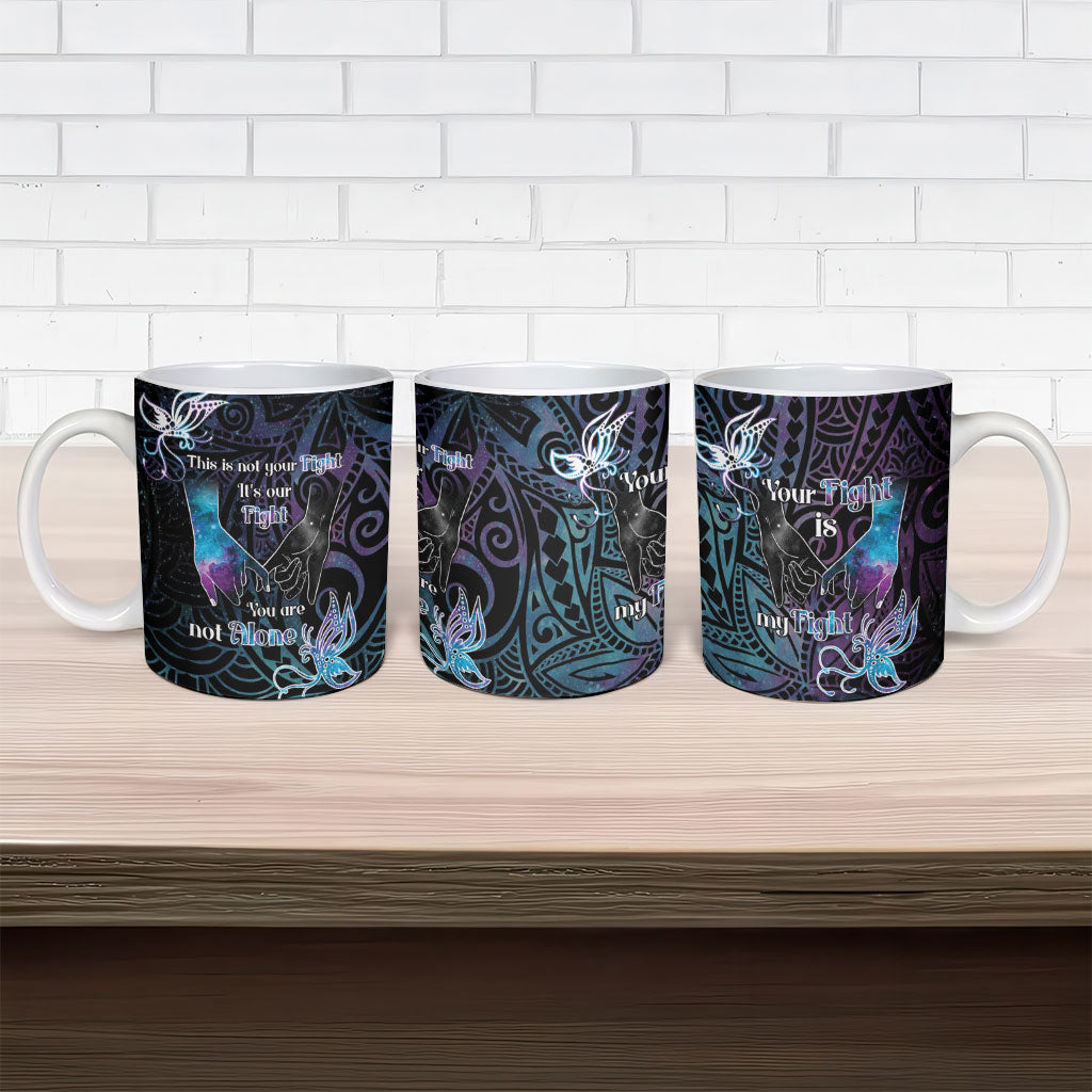Suicide Prevention Ceramic Mug You Are Not Alone