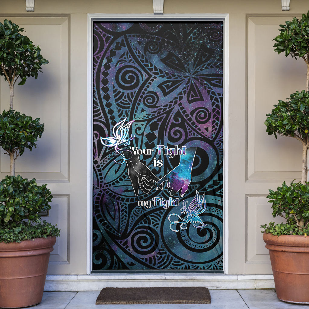 Suicide Prevention Door Cover You Are Not Alone