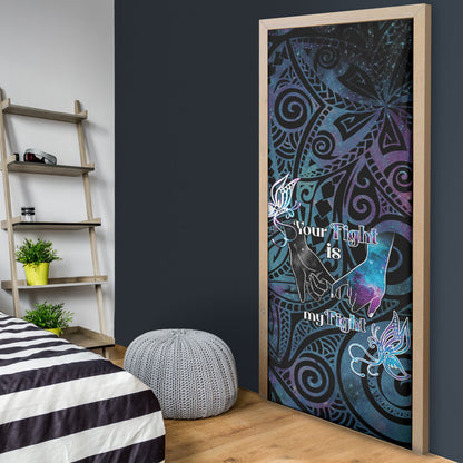Suicide Prevention Door Cover You Are Not Alone