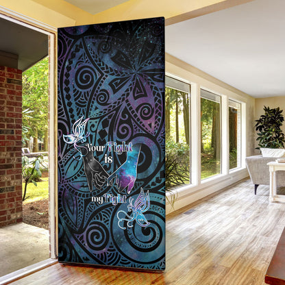 Suicide Prevention Door Cover You Are Not Alone