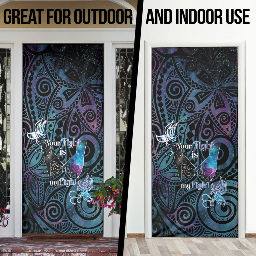 Suicide Prevention Door Cover You Are Not Alone