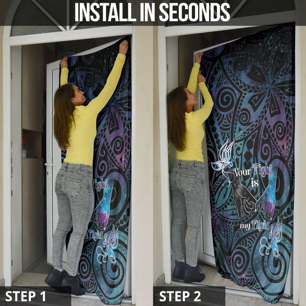 Suicide Prevention Door Cover You Are Not Alone