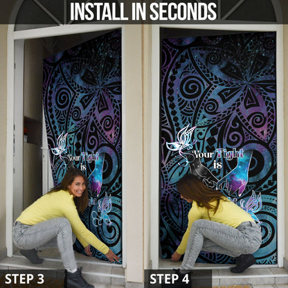 Suicide Prevention Door Cover You Are Not Alone
