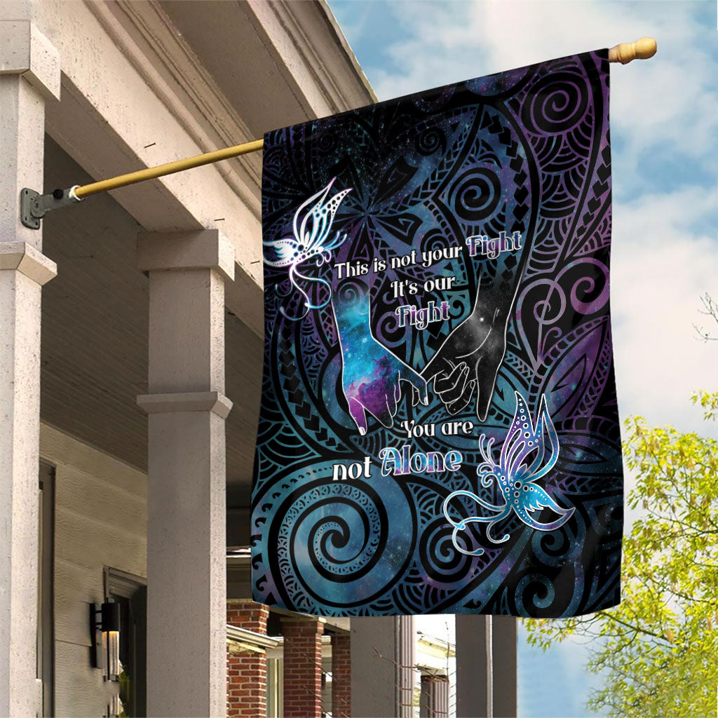 Suicide Prevention Garden Flag You Are Not Alone