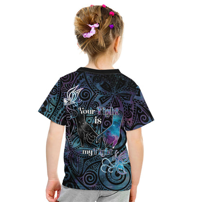 Suicide Prevention Kid T Shirt You Are Not Alone