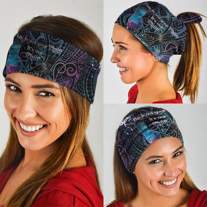 Suicide Prevention Neck Gaiter You Are Not Alone