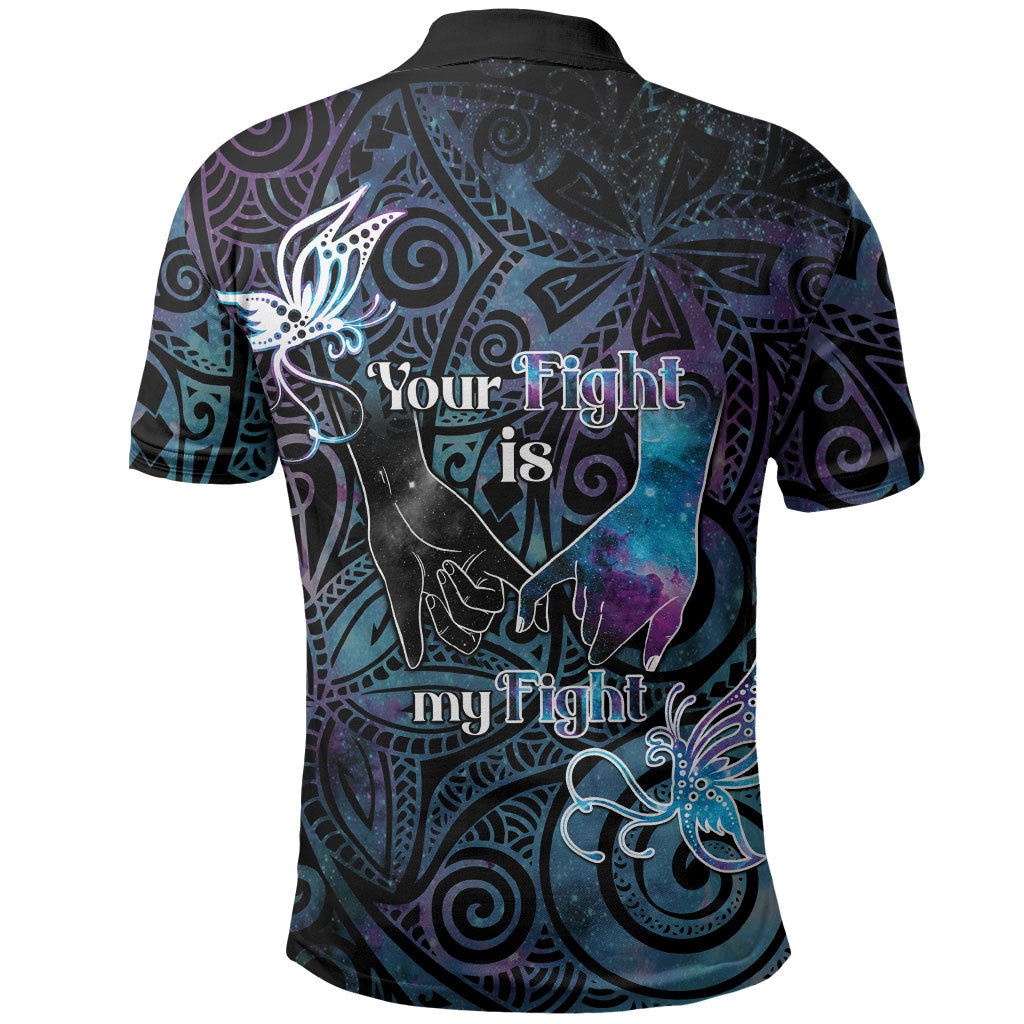 Suicide Prevention Polo Shirt You Are Not Alone