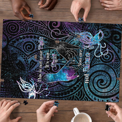 Suicide Prevention Puzzle You Are Not Alone