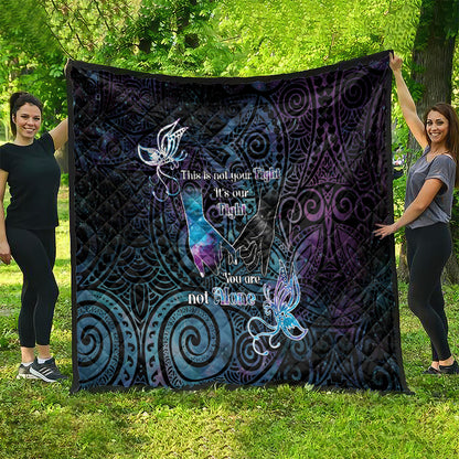Suicide Prevention Quilt You Are Not Alone