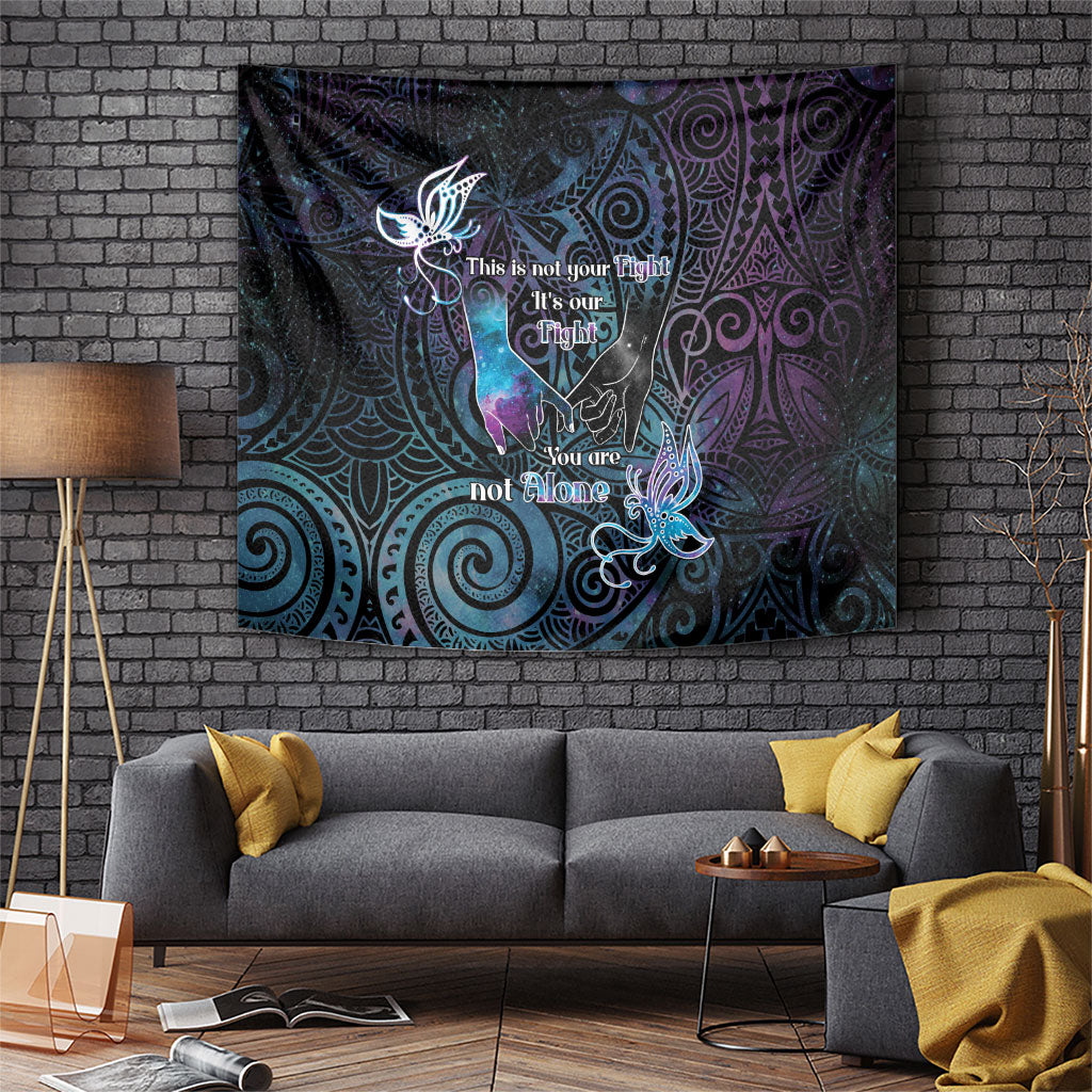 Suicide Prevention Tapestry You Are Not Alone