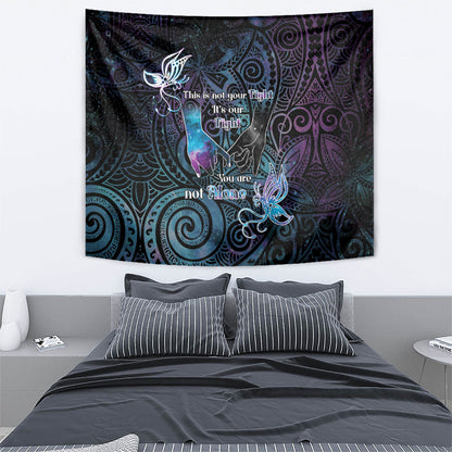 Suicide Prevention Tapestry You Are Not Alone