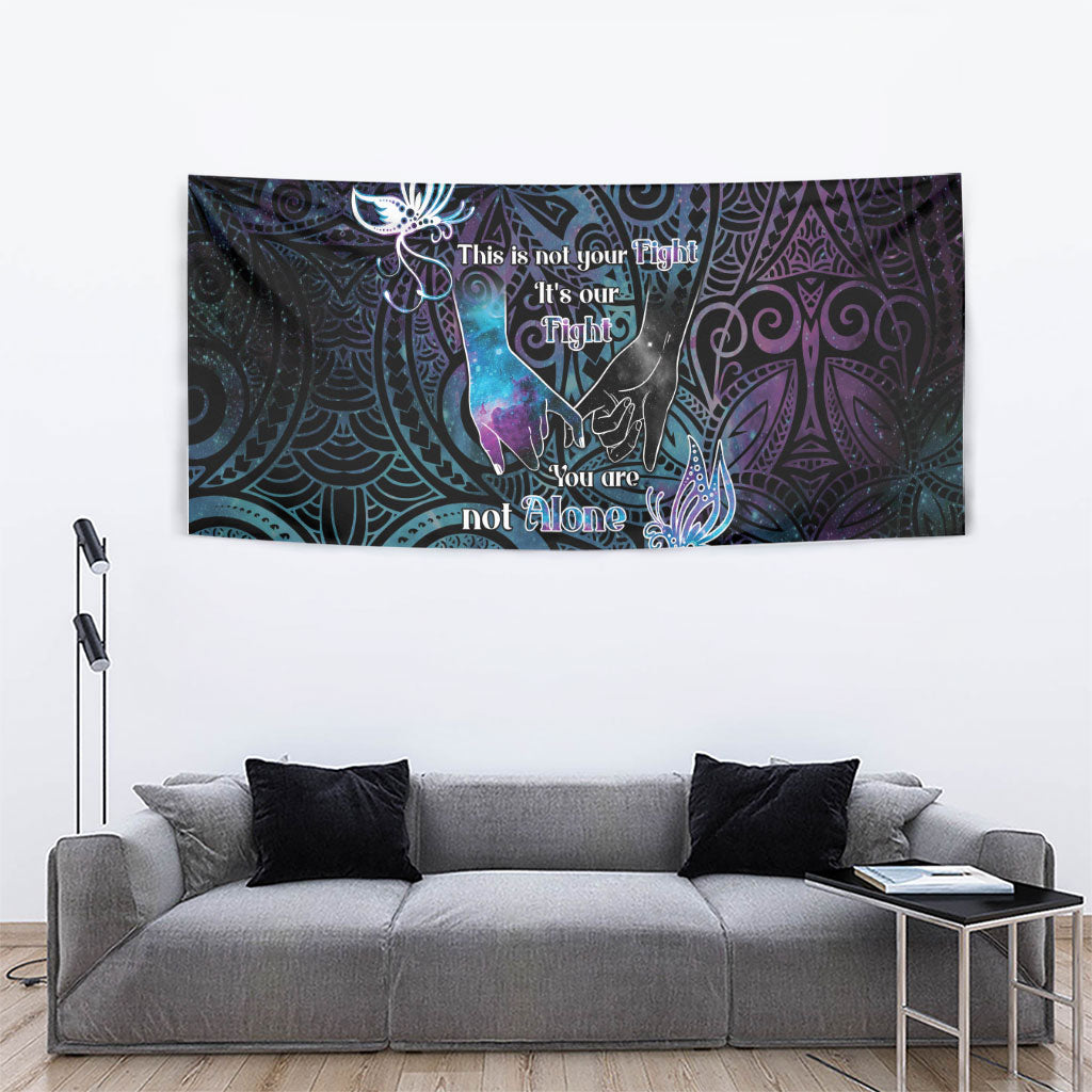 Suicide Prevention Tapestry You Are Not Alone