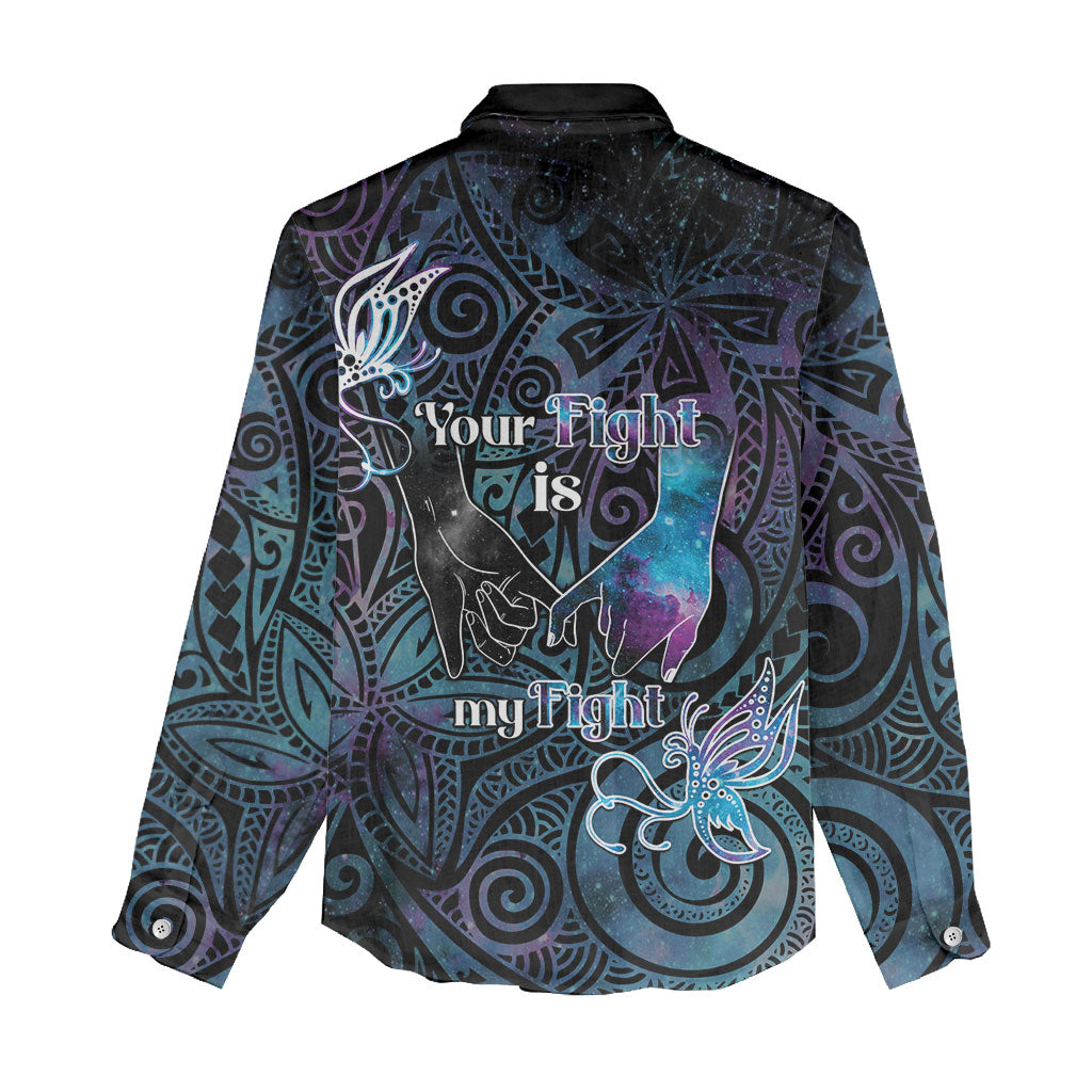 Suicide Prevention Women Casual Shirt You Are Not Alone