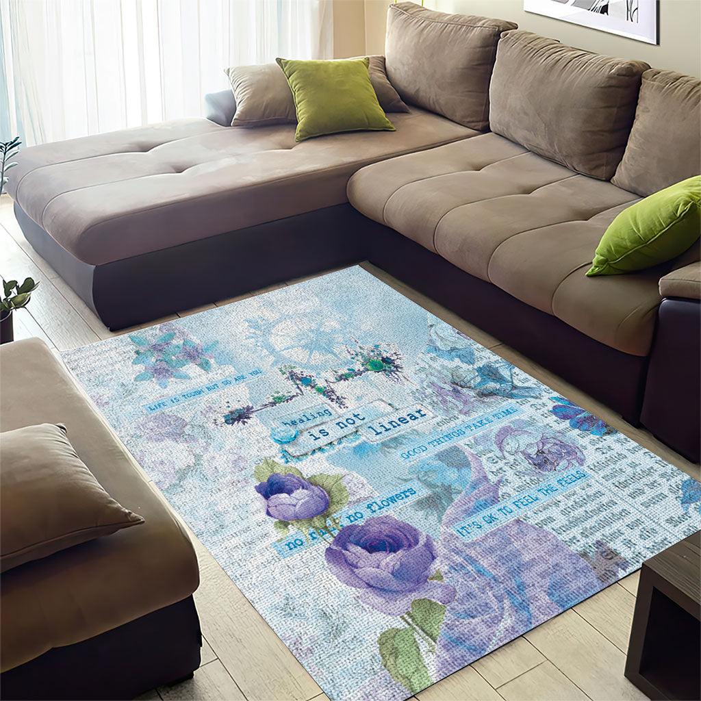 Mental Health Area Rug Healing Is Not Linear