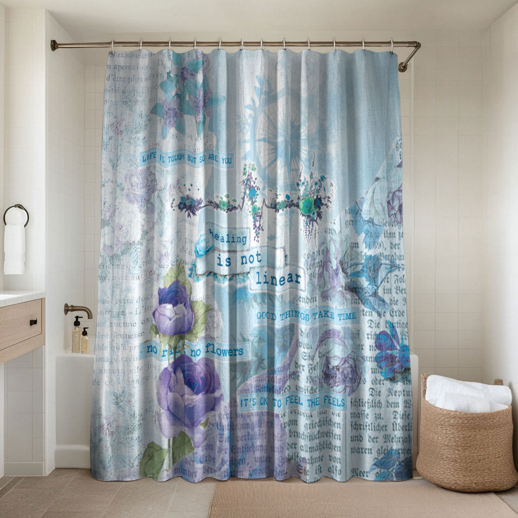 Mental Health Bathroom Set Healing Is Not Linear