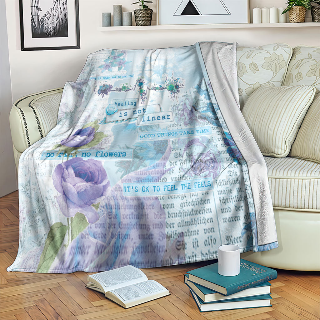 Mental Health Blanket Healing Is Not Linear
