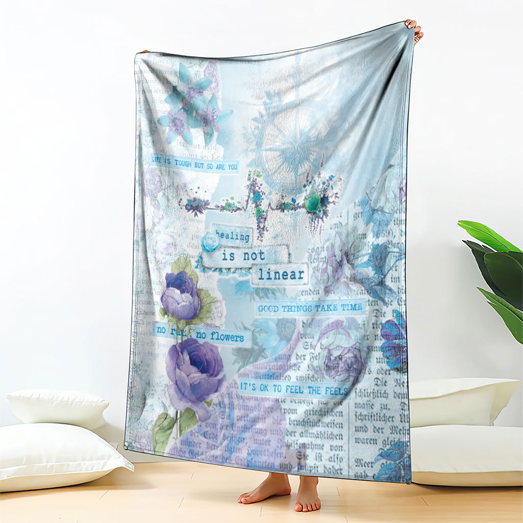 Mental Health Blanket Healing Is Not Linear