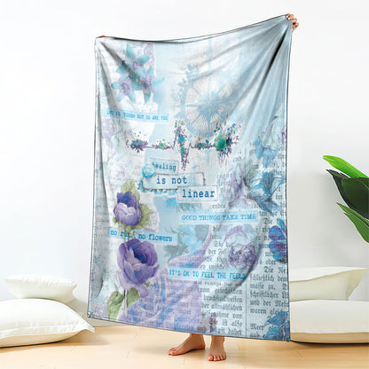 Mental Health Blanket Healing Is Not Linear