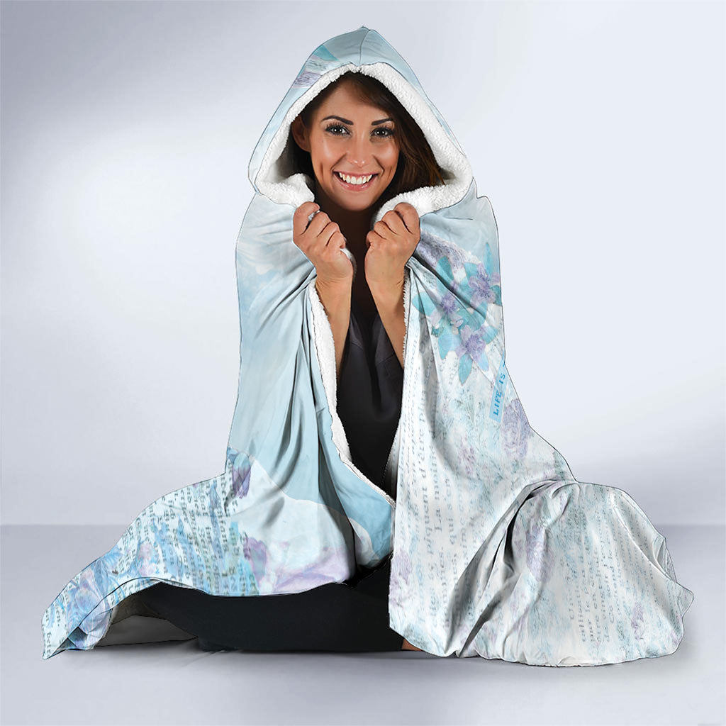 Mental Health Hooded Blanket Healing Is Not Linear
