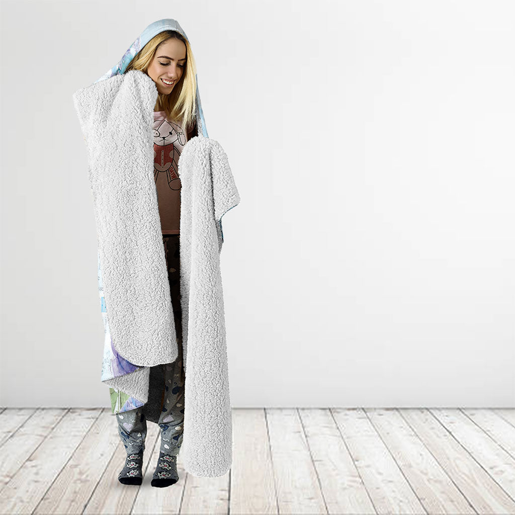 Mental Health Hooded Blanket Healing Is Not Linear