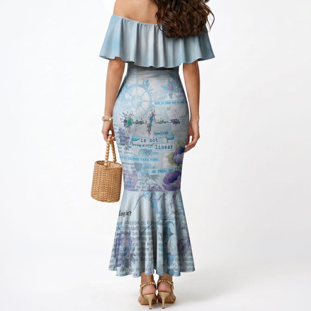 Mental Health Mermaid Dress Healing Is Not Linear