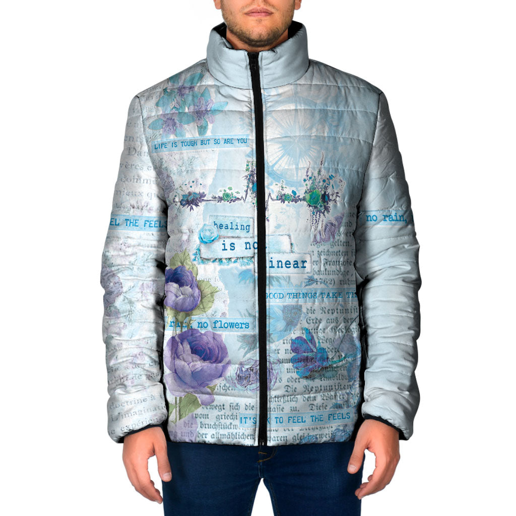 Mental Health Padded Jacket Healing Is Not Linear