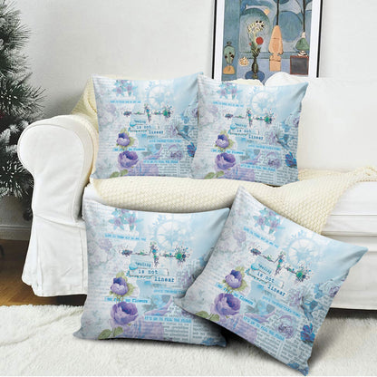 Mental Health Pillow Cover Healing Is Not Linear